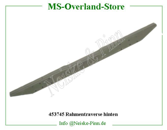 ==> click: max/min Rahmentraverse hinten Willys-MB Traverse chassis arriere jeep mb Willys Overland Crossmember rear frame Neiske & Pinn WOA547 WO-A547 Willys Overland Willys-MB WO-A-547 Willys-MB Neiske & Pinn
