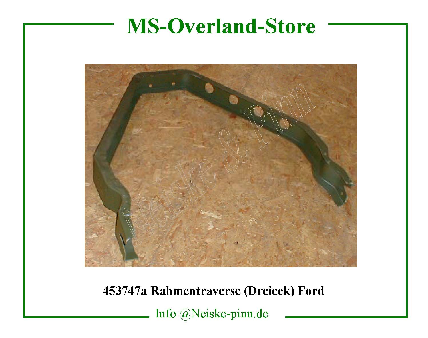 ==> click: max/min Rahmentraverse (Dreieck) GPW Willys-MB Renfort en v fix crochet arr gpw Willys Overland Reinforcement rear frame v GPW Neiske & Pinn GPW5181 GPW5181 Willys Overland Willys-MB Willys Overland Willys-MB Neiske & Pinn