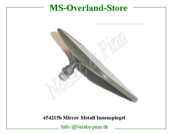 Mirror Metall Innenspiegel  Willys-CJ2A   Willys Overland  Neiske & Pinn  WO950932  Neiske & Pinn  Willys-CJ2A  Willys Overland  Willys-CJ2A   Willys Overland  Willys-CJ2A  Neiske & Pinn  