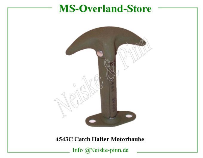  Catch Halter Motorhaube  Willys-CJ2A Attache capot sur aile mb   Willys Overland Catch hood ass Neiske & Pinn  WOA2896 WO-A2896 Willys Overland  Willys-CJ2A  WO-A-2896 Willys-CJ2A  Neiske & Pinn  