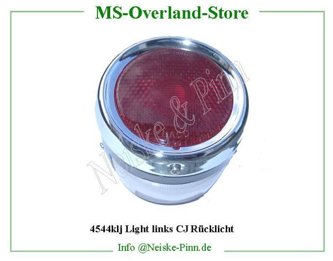  Light links CJ Rücklicht  Willys-CJ3B   Willys Overland  Neiske & Pinn   Willys Overland  Willys-CJ3B   Neiske & Pinn  Willys-CJ3B  Willys Overland  Willys-CJ3B   Willys Overland  Willys-CJ3B  Neiske & Pinn  