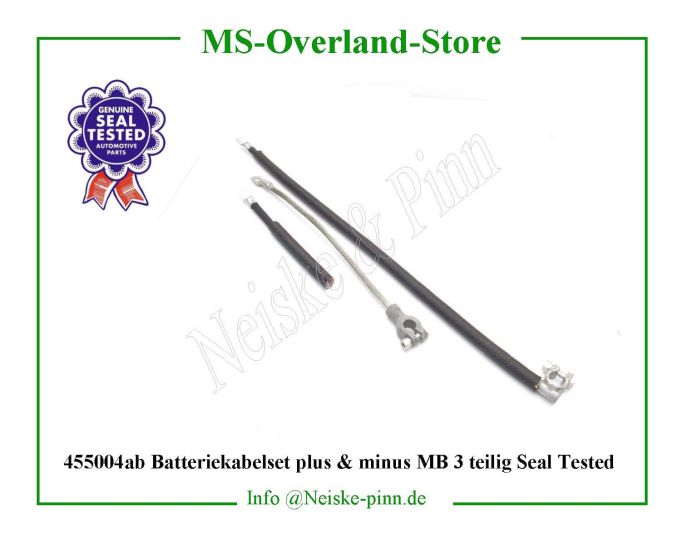 ==> click: max/min Batteriekabelset plus und minus MB 3 teilig Seal Tested Willys-MB Willys Overland Neiske & Pinn Willys Overland Willys-MB Neiske & Pinn Willys-MB Willys Overland Willys-MB Willys Overland Willys-MB Neiske & Pinn