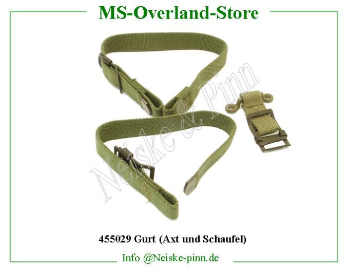  Gurt (Axt und Schaufel)  Willys-MB Sangles pelle et hache US (le jeu)   Willys Overland Straps ax and showel US Neiske & Pinn  WOA3135 WOA3137 Willys Overland  Willys-MB  WOA3139 Willys-MB  Neiske & Pinn  