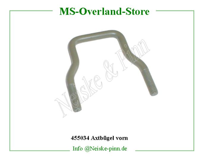  Axtbügel vorn  Willys-MB Etrier manche de hache   Willys Overland Clamp axe front Neiske & Pinn  WOA2995 WO-A2995 Willys Overland  Willys-MB  WO-A-2995 Willys-MB  Neiske & Pinn  