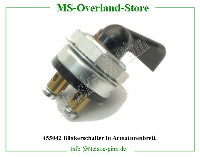  Blinkerschalter in Armaturenbrett  Willys-CJ2A   Willys Overland  Neiske & Pinn   Willys Overland  Willys-CJ2A   Neiske & Pinn  Willys-CJ2A  Willys Overland  Willys-CJ2A   Willys Overland  Willys-CJ2A  Neiske & Pinn  