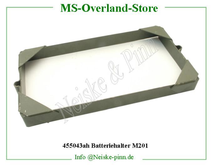 ==> click: max/min Batteriehalter M201 Willys-MB Cadre fixation batterie 12/24 volts Willys Overland Frame battery hold down 24 volts m201 Neiske & Pinn HO88217 HO-88217 Willys Overland Willys-MB Willys Overland Willys-MB Neiske & Pinn