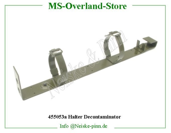  Halter Decontaminator  Willys-MB Support decomtaminateur US   Willys Overland Bracket decontaminator US Neiske & Pinn  WOA5911 WO-A5911 Willys Overland  Willys-MB  WO-A-5911 Willys-MB  Neiske & Pinn  