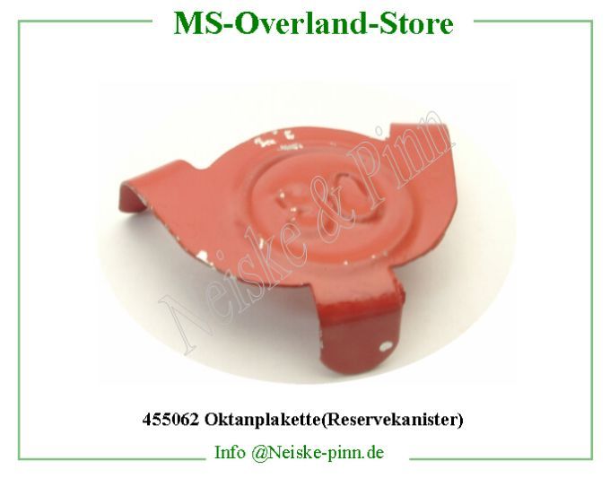  Oktanplakette(Reservekanister)  Willys-MB Plaque identification octane 80 standart   Willys Overland Plate data octane 80 standart Neiske & Pinn  WOOA9  Neiske & Pinn  Willys-MB  Willys Overland  Willys-MB   Willys Overland  Willys-MB  Neiske & Pinn  