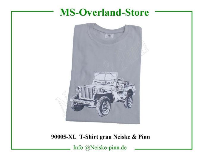  T-Shirt grau Neiske & Pinn  Willys-CJ3B   Willys Overland  Neiske & Pinn   Willys Overland  Willys-CJ3B   Neiske & Pinn  Willys-CJ3B  Willys Overland  Willys-CJ3B   Willys Overland  Willys-CJ3B  Neiske & Pinn  
