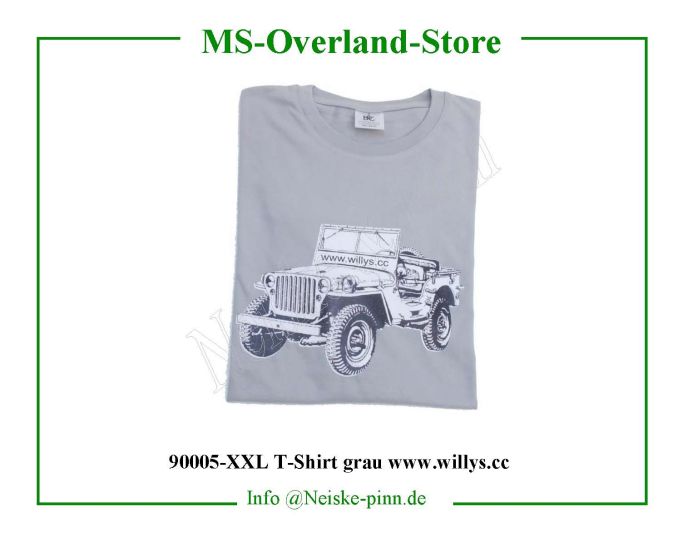  T-Shirt grau www.willys.cc  Willys-CJ3B   Willys Overland  Neiske & Pinn   Willys Overland  Willys-CJ3B   Neiske & Pinn  Willys-CJ3B  Willys Overland  Willys-CJ3B   Willys Overland  Willys-CJ3B  Neiske & Pinn  