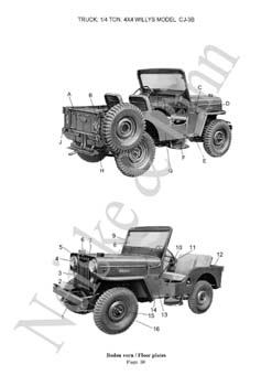 Willys CJ3B   Jeep GPW